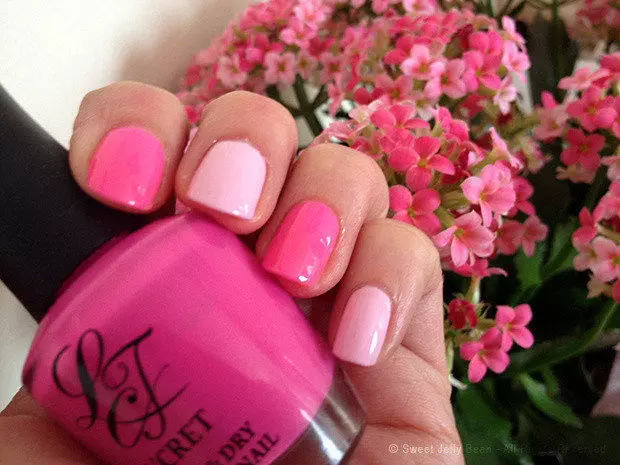 Manicure pink