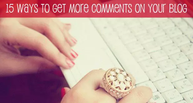 ow to get more blog comments, blogging tips, women working on laptop