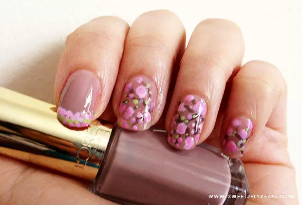 Cherry Blossom Nail Art