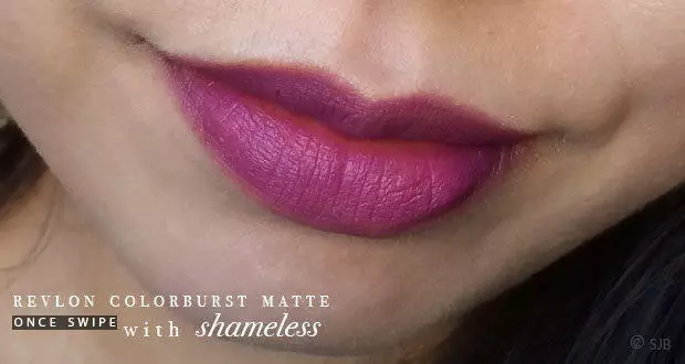 Revlon Colorburst Matte Balm Shameless Review Swatches