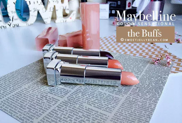 Maybelline The Buffs Nude Lipsticks Review