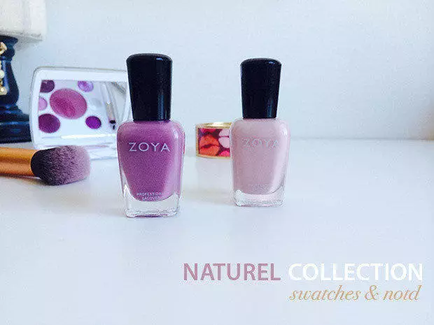 zoya naturel collection nail art