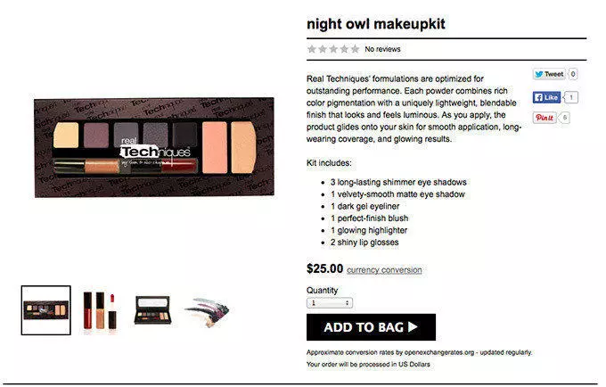 Real Techniques Makeup Palette