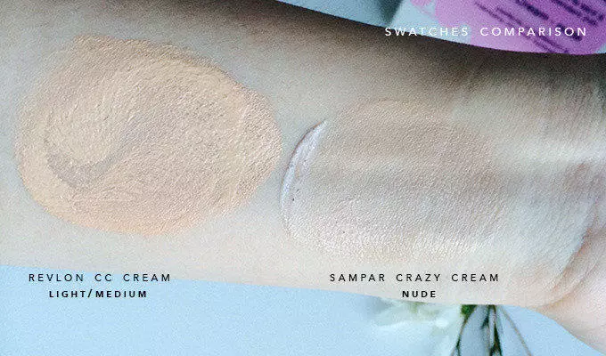 Revlon CC + Sampar Crazy Cream