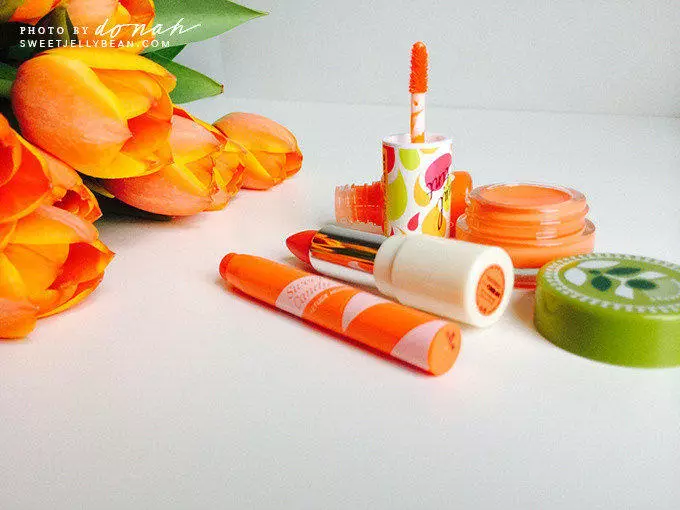 orange lipsticks korean brands