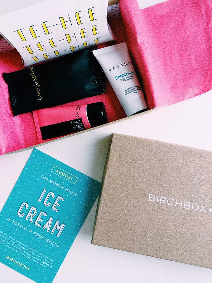 August Birchbox Unboxing