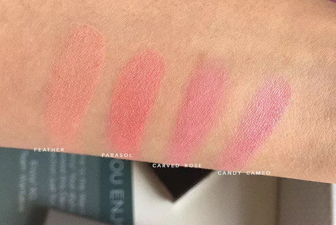 Blush Swatches