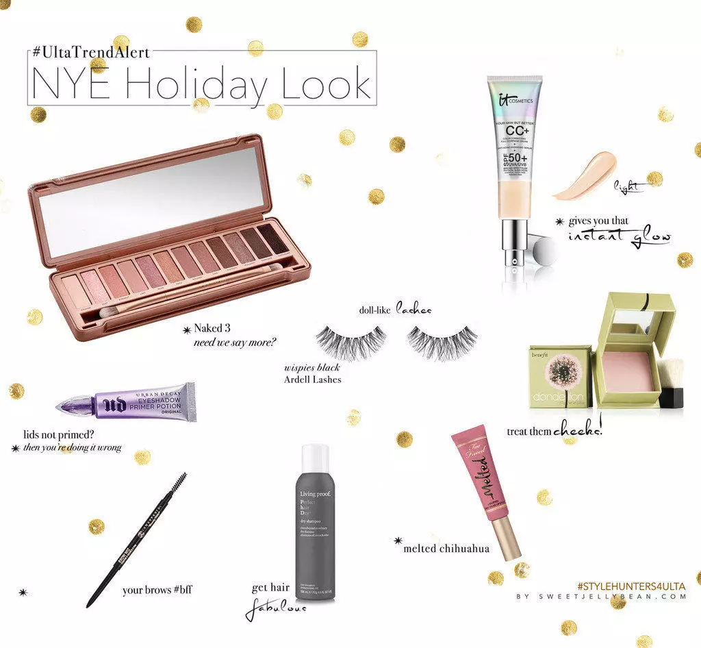 Ulta Beauty New Year's Eve Look