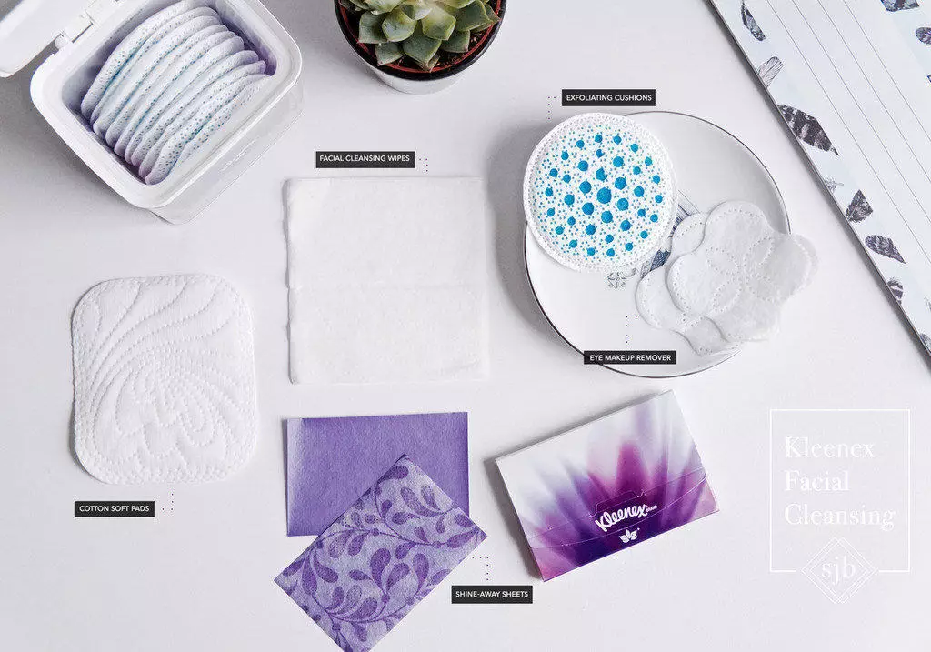 Kleenex Facial Cleansing