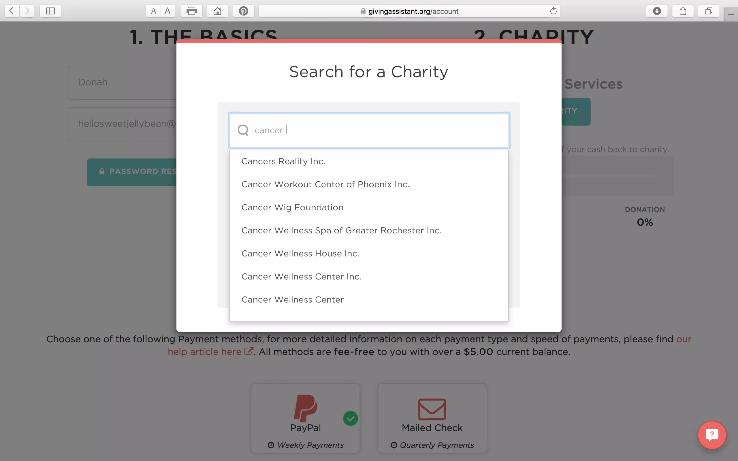 Giving Assistant Charity 2