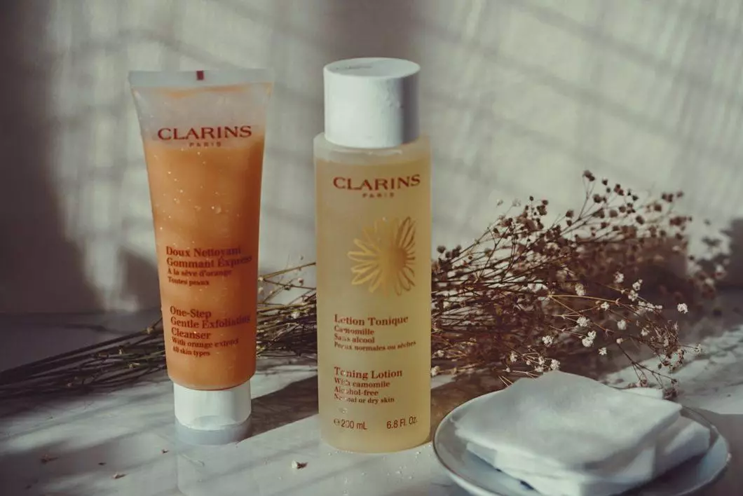 Clarins Two-Step Skincare Routine